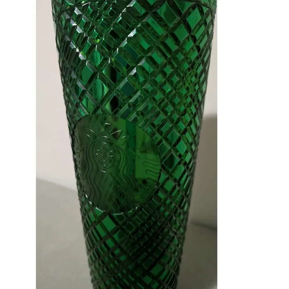 Starbucks Wicked Emerald City Tumbler 24oz Venti Green Hot Air Balloon NWOT